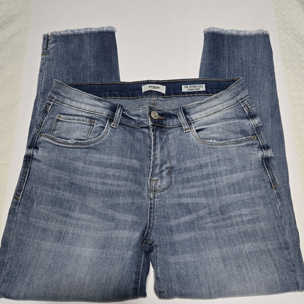 Kensie Denim Blue Ankle Jeans